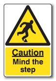 Image of CAUTION Mind the Step
